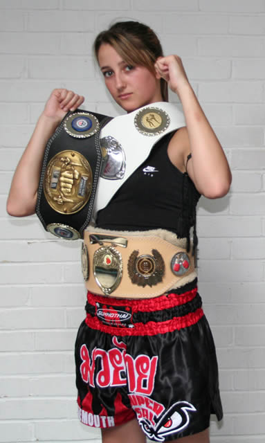  - Sally McCarthy Junior WKA and WIKBA and Goldenbelt British Champion